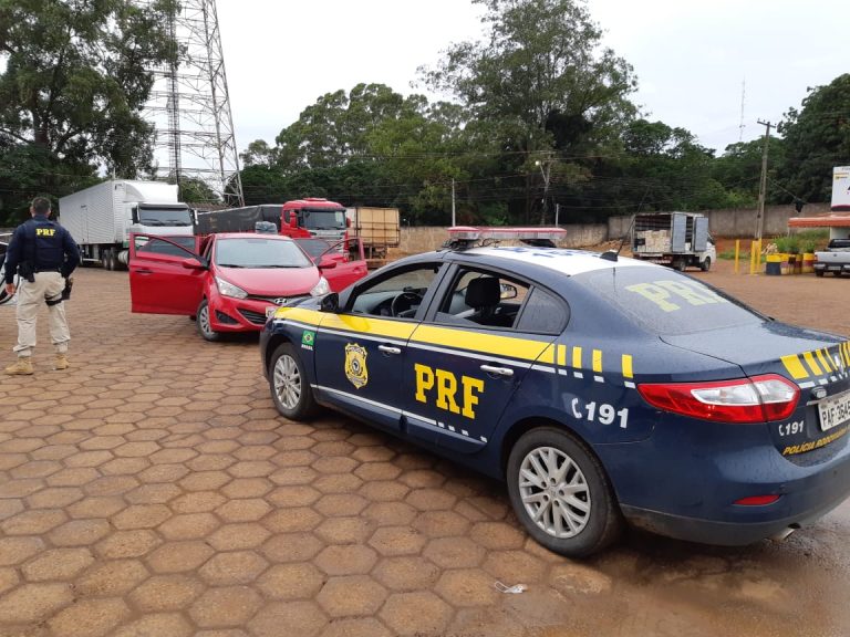 MOTORISTA DE VEÍCULO APLICATIVO É PRESO COM 14 KG DE DROGAS NA BR 060