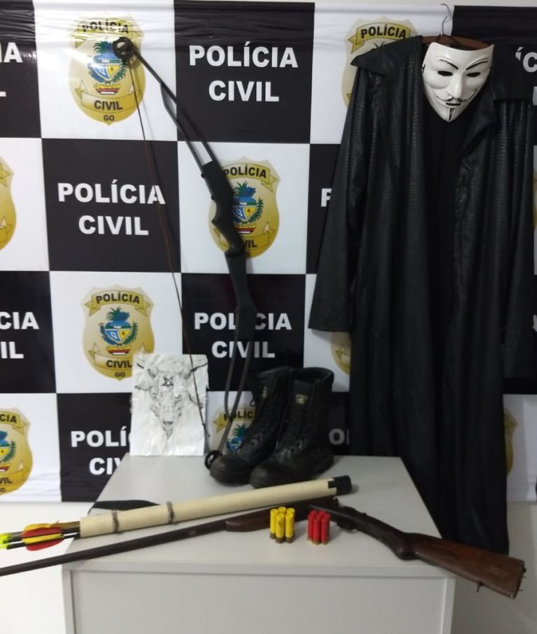 POLÍCIA CIVIL APREENDE ADOLESCENTE QUE PLANEJAVA ATAQUE TERRORISTA EM PONTALINA-GO