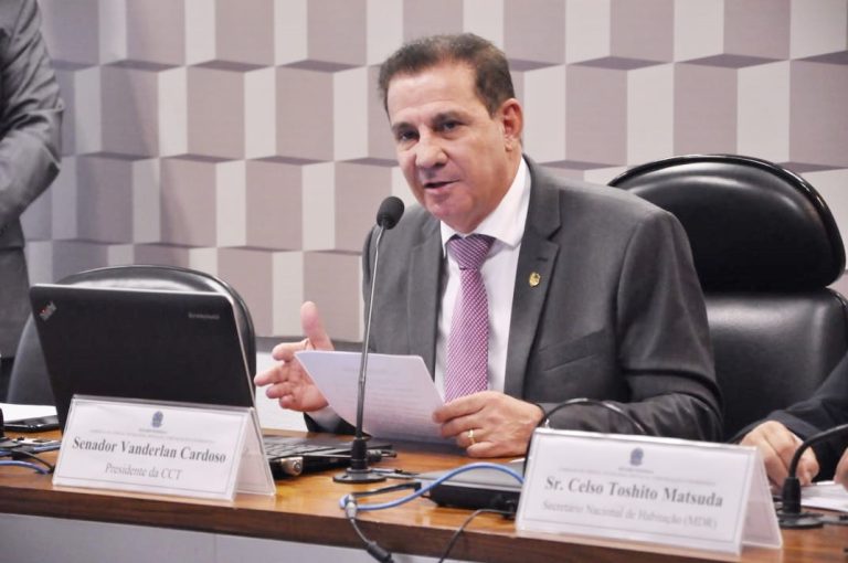 PRESIDENTE DA CCT, SENADOR VANDERLAN CARDOSO DEFENDE CONTINUIDADE DO PROGRAMA MINHA CASA MINHA VIDA