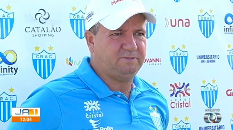 COMISSÃO TÉCNICA DO CRAC LAMENTOU MORTE DO EX-TREINADOR DO CRAC DE CATALÃO, NEY DA MATTA