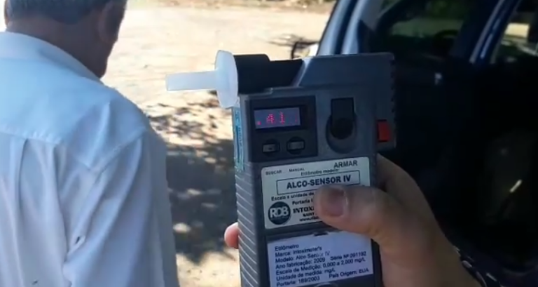 IDOSO ALCOOLIZADO É PRESO PELA PRF EM CATALÃO