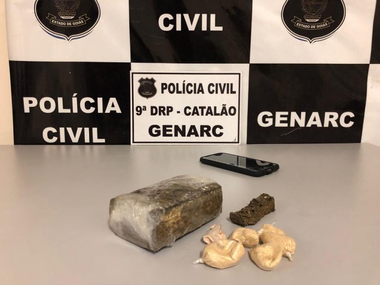 POLÍCIA CIVIL DERRUBA MAIS UM PONTO DE TRÁFICO EM CATALÃO