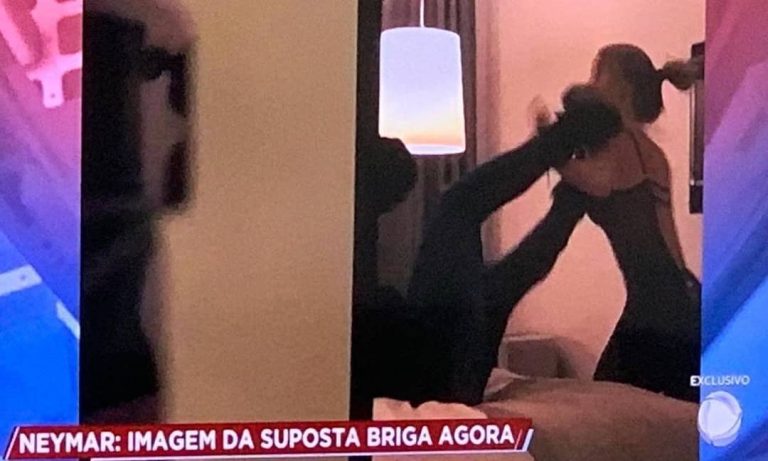 ACUSAÇÃO DE ESTUPRO: IMAGEM MOSTRA SUPOSTA BRIGA ENTRE NEYMAR E MULHER QUE O ACUSA DE ESTUPRO