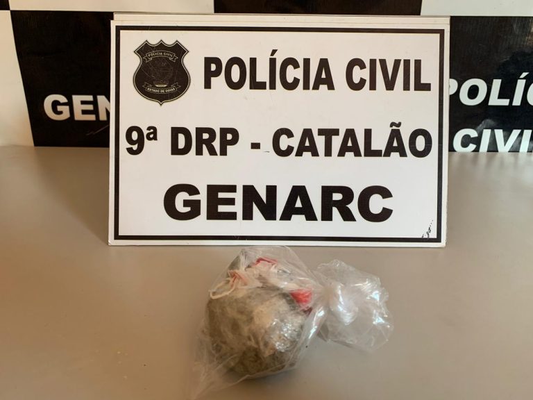 GENARC PRENDE MULHER QUE TENTAVA ENTRAR COM DROGAS NO PRESÍDIO DE CATALÃO