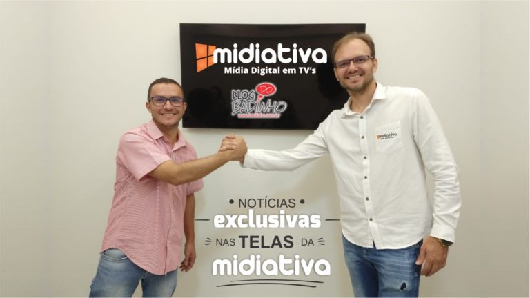 NOTÍCIAS DO BLOG DO BADIINHO ESTARÃO NAS TELAS DA MIDIATIVA ‘MÍDIA DIGITAL EM TVs’