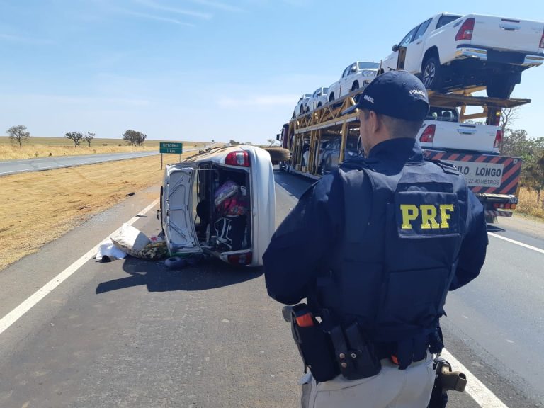 TRÊS ACIDENTES NA BR 050 MARCARAM O FERIADO DE 7 DE SETEMBRO NA REGIÃO; VEJA NO BLOG DO BADIINHO