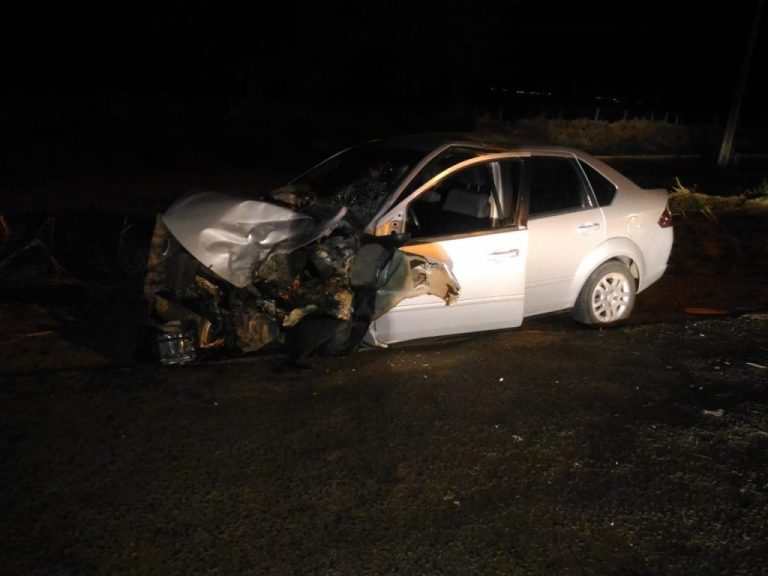 ACIDENTE NA GO 330, SAÍDA PARA OUVIDOR, DEIXA QUATRO PESSOAS FERIDAS