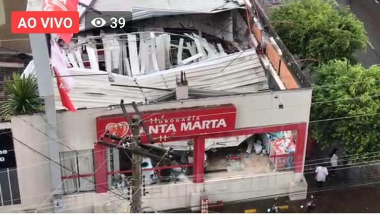 TEMPORAL CAUSA DESTRUIÇÃO EM CALDAS NOVAS; VEJA NO BLOG DO BADIINHO, VÍDEOS E FOTOS DOS ESTRAGOS CAUSADOS PELA FORTE CHUVA