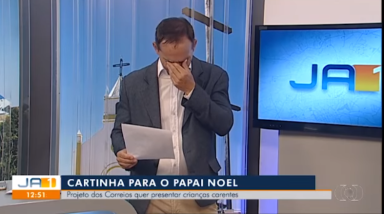CATALÃO: GAROTO DE 10 ANOS ESCREVE CARTA PARA O PAPAI NOEL PEDINDO CAMA PARA DORMIR, E ARRANCA LÁGRIMAS DO JORNALISTA ALAOR RODOVALHO
