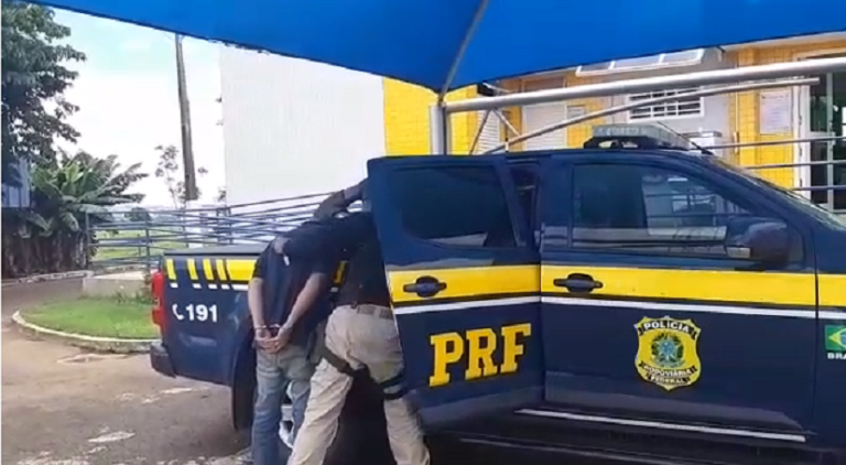 EM CATALÃO, PRF PRENDE HOMEM DE 26 ANOS ACUSADO DE ESTUPRAR MÃE E FILHA