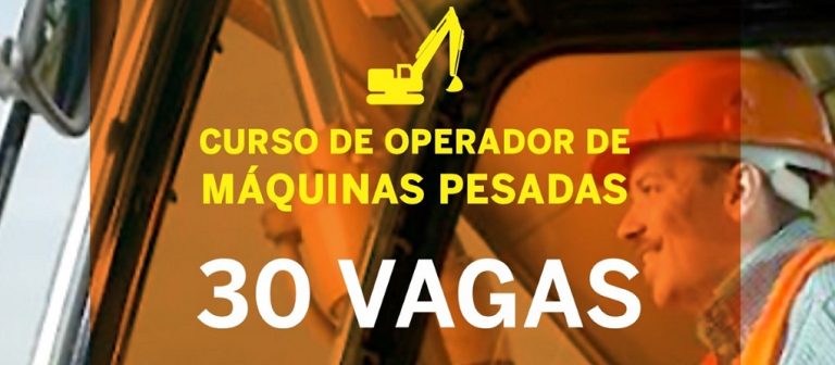 INSCRIÇÕES PARA O CURSO DE OPERADOR DE MÁQUINAS PESADAS SERÁ DO DIA 02 A 06 DE DEZEMBRO; INICIATIVA É DA EMPRESA SINCINATO, EM PARCERIA COM O BLOG DO BADIINHO E SETRAER