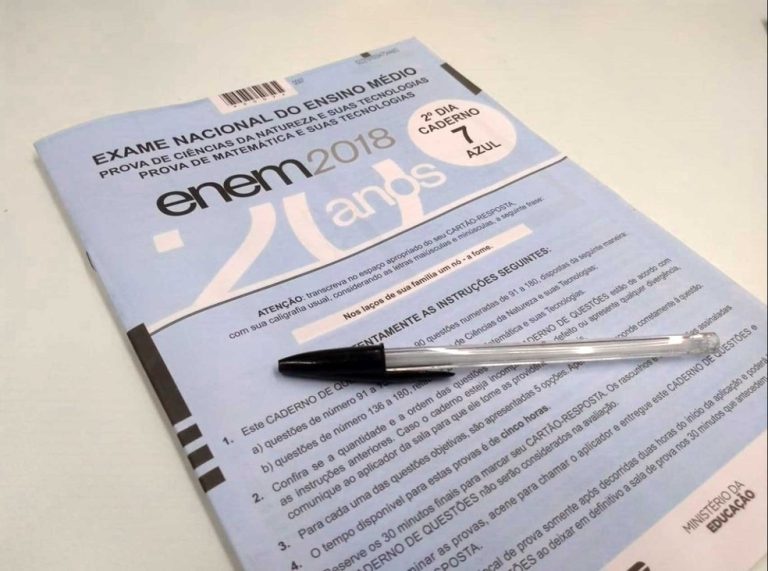 MAIS DE 5 MILHÕES DE CANDIDATOS FAZEM PROVAS DO ENEM NESTE DOMINGO (03/11)