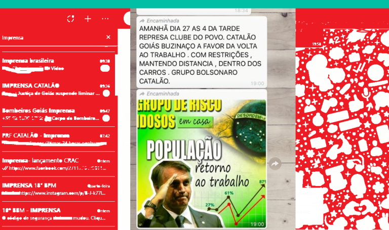 BUZINAÇO PELA VOLTA DO COMÉRCIO LOCAL ESTÁ MARCADO PARA ÀS 16 H EM CATALÃO; PM DISSE QUE EVENTO ESTÁ PROIBIDO ATÉ O MOMENTO