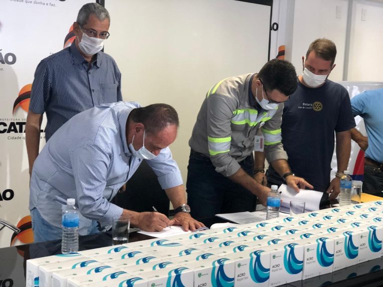 CHEGA EM CATALÃO, O PRIMEIRO LOTE DOS 20 MIL KITS DE TESTES RÁPIDOS PARA IDENTIFICAÇÃO DO NOVO CORONAVÍRUS; AQUISIÇÃO FOI FEITA PELA MINERADORA CMOC