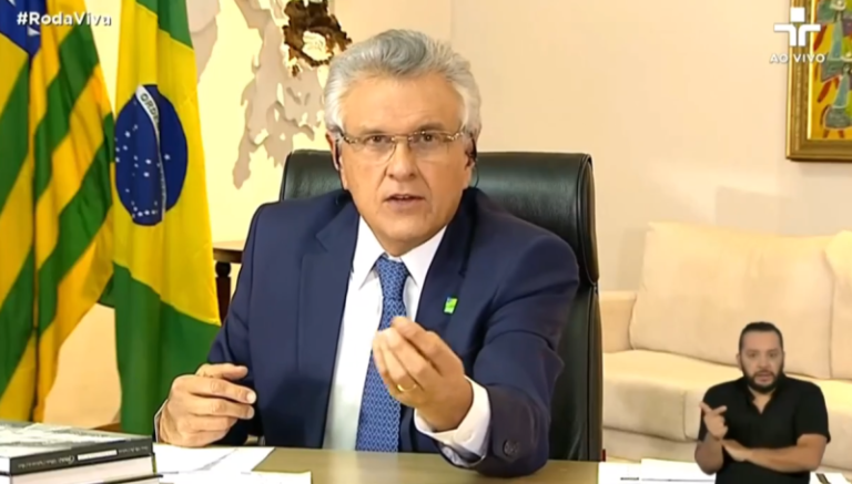 RONALDO CAIADO ADMITE FLEXIBILIZAR DECRETO POR REGIÃO DO ESTADO