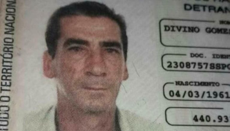 DESAPARECIDO: FAMILIARES DE DIVINO GOMES, 59 ANOS DE IDADE, ESTÃO A SUA PROCURA; ELE SOFRE DE PROBLEMAS NEUROLÓGICOS