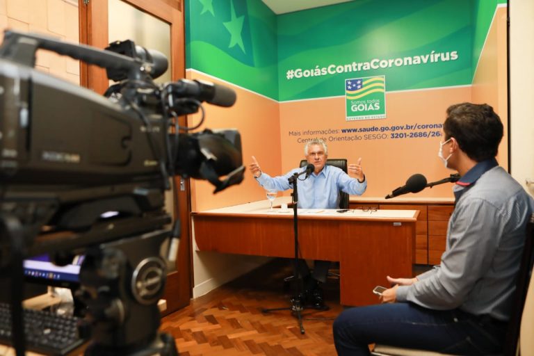 GOIÁS: GOVERNADOR SINALIZA QUE A PARTIR DO DIA 20 FLEXIBILIZARÁ A ABERTURA DE ALGUNS SETORES DA ECONOMIA