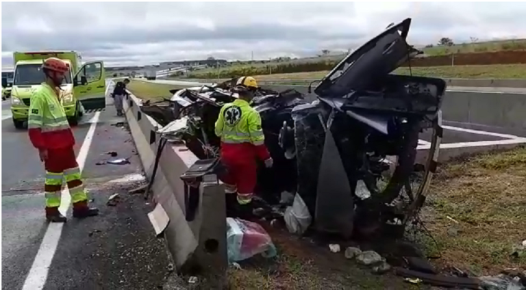 PAIS PERDEM FILHO DE 21 ANOS DE IDADE EM GRAVE ACIDENTE NA BR 050, EM CAMPO ALEGRE DE GOIÁS; CASAL FICOU GRAVEMENTE FERIDO