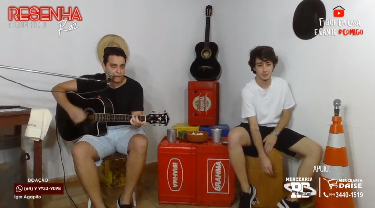 JOVENS TALENTOS DE CUMARI-GO FAZEM LIVE DE 5 HORAS NO YOUTUBE E ARRECADAM INÚMERAS DOAÇÕES