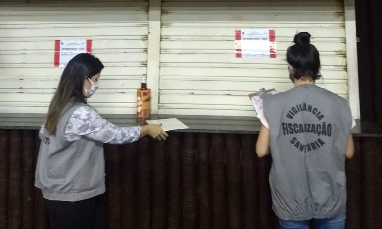 EM CATALÃO, COMÉRCIO FOI INTERDITADO POR DESRESPEITO AO DECRETO MUNICIPAL; FISCALIZAÇÃO FOI INTENSIFICADA NO FINAL DE SEMANA