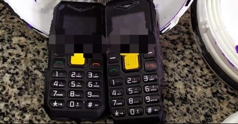 CELULARES SÃO ENCONTRADOS DENTRO DE CHUVEIRO NO PRESÍDIO DE CATALÃO