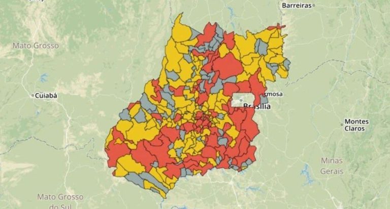 EM GOIÁS, CASOS DE COVID-19 PASSAM DE 15 MIL E MORTES CHEGAM A 295