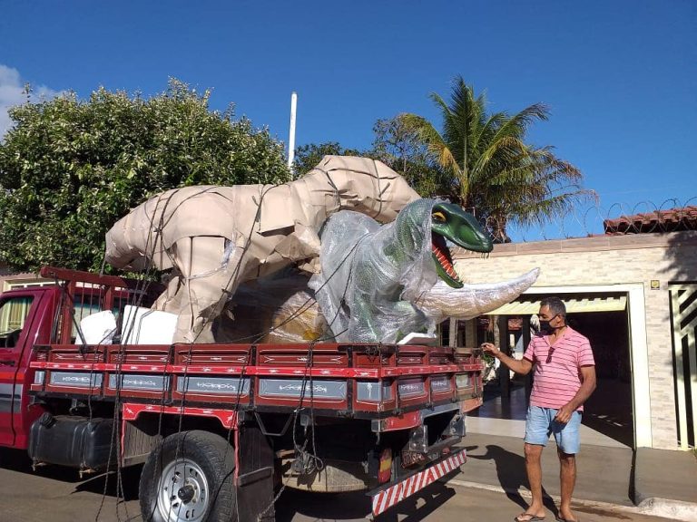 EM CERCA DE 10 DIAS, DINOS’S PARQUE ECOLÓGICO DEVE SER ENTREGUE NO BAIRRO ELDORADO, EM CATALÃO