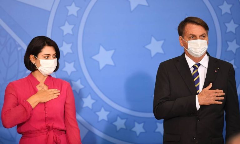 PRIMEIRA DAMA DO BRASIL, MICHELLE BOLSONARO, ESTÁ COM COVID-19