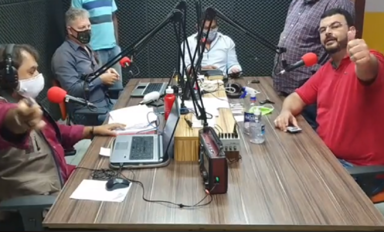 CONFUSÃO ENTRE VEREADOR E RADIALISTA EM RÁDIO COMUNITÁRIA DE CATALÃO