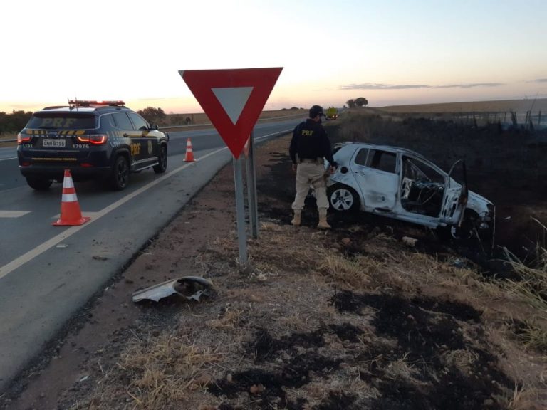 ACIDENTES NA BR 050 E PELAS RUAS DE CATALÃO MARCARAM O FINAL DE SEMANA