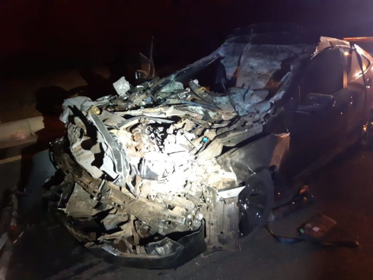 CASAL SOFRE ACIDENTE NA BR-050 E HOMEM MORRE