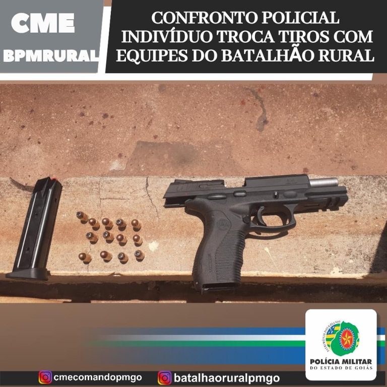 CONFRONTO COM A PM: FORAGIDO DE MAIOR QUADRILHA EM ROUBO DE GADO É MORTO DURANTE AÇÃO