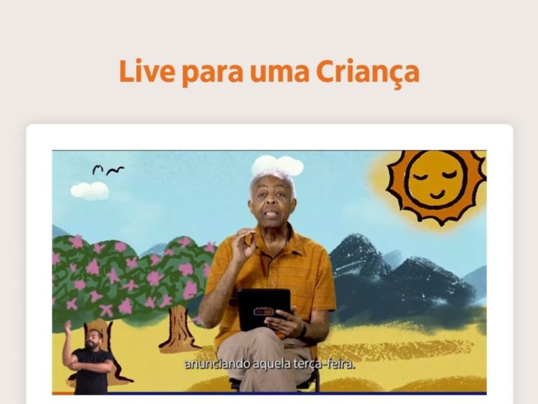 ALUNA DA REDE MUNICIPAL DE ENSINO DE CATALÃO TEM SUA CRÔNICA LIDA POR GILBERTO GIL