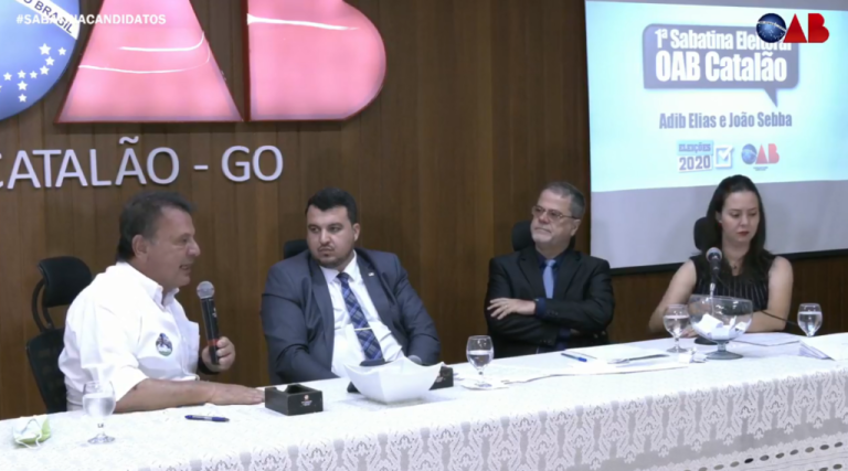 ADIB VAI SOZINHO EM SABATINA E DIZ QUE QUER FAZER O MELHOR MANDATO DA VIDA