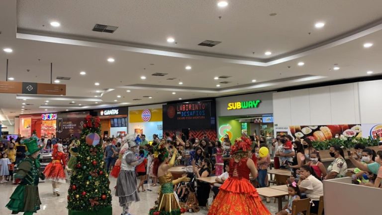CATALÃO SHOPPING CAI NO GOSTO DA CRIANÇADA COM PROGRAMAÇÃO E DECORAÇÃO DE NATAL