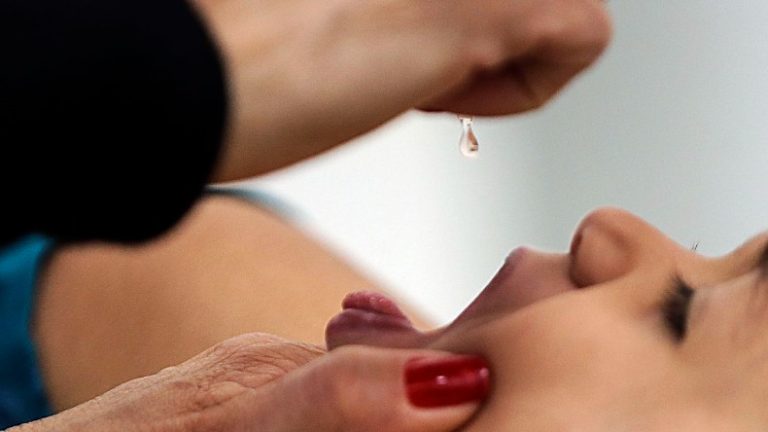 CAMPANHA DE VACINAÇÃO CONTRA PARALISIA INFANTIL VAI ATÉ DIA 27