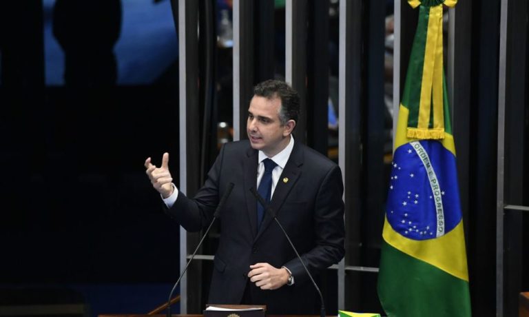 RODRIGO PACHECO (DEM-MG) É ELEITO PRESIDENTE DO SENADO