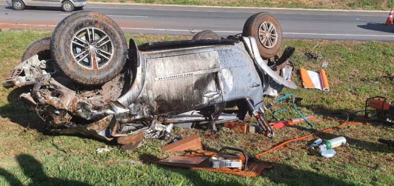 EMPRESÁRIO DE 47 ANOS DE IDADE, DE SÃO PAULO, MORRE EM GRAVE ACIDENTE NA BR-050, EM CATALÃO