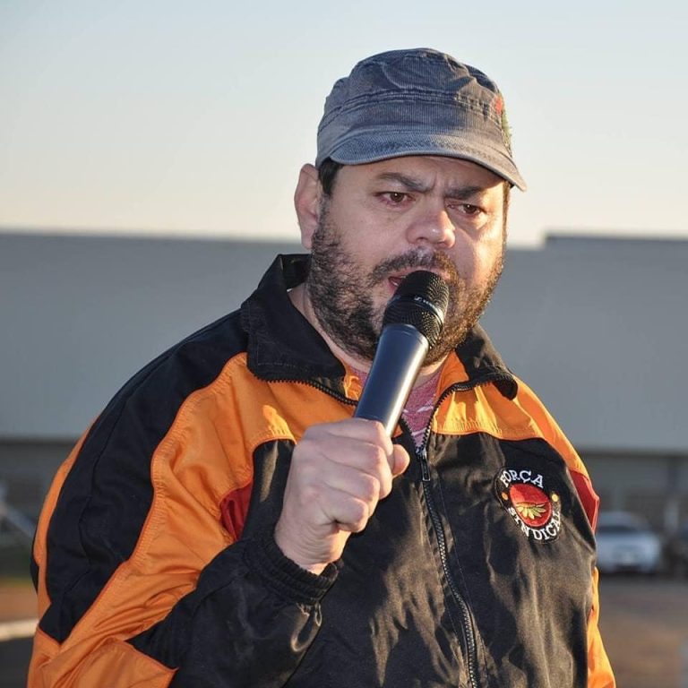 DIAGNOSTICADO COM COVID-19, PRESIDENTE DO SINDICATO DOS METALÚRGICOS DE CATALÃO, CARLOS ALBINO FOI INTERNADO COM 50% DO PULMÃO COMPROMETIDO