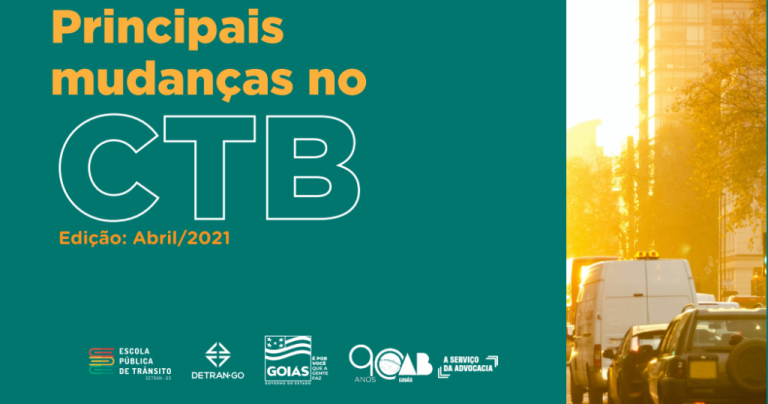OAB E DETRAN-GO LANÇAM CARTILHA COM AS PRINCIAPIS ALTERAÇÕES NA NOVA LEI DE TRÂNSITO; LEIA TUDO SOBRE AS NOVAS REGRAS NO BLOG DO BADIINHO