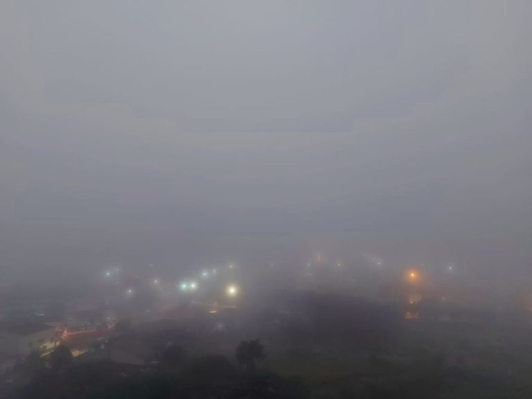 COM FRIOZINHO, CATALÃO AMANHECE ENCOBERTA POR NEBLINA; CLIMATOLOGIA DA UFCAT PREVÊ SEMANA COM INSTABILIDADE NA TEMPERATURA