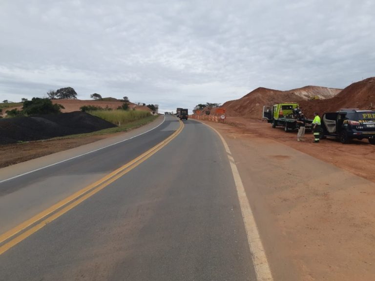 PRF DE CATALÃO REGISTRA TRÊS ACIDENTES NA BR-050