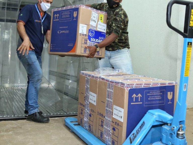 GOVERNO DE GOIÁS RECEBE QUARTO LOTE DE VACINAS DA PFIZER COM 19.890 DOSES