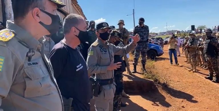 “SÓ VAMOS DEIXAR A REGIÃO DE COCALZINHO, APÓS A CAPTURA DE LÁZARO BARBOSA”, AFIRMA SECRETÁRIO DE SEGURANÇA PÚBLICA DE GOIÁS
