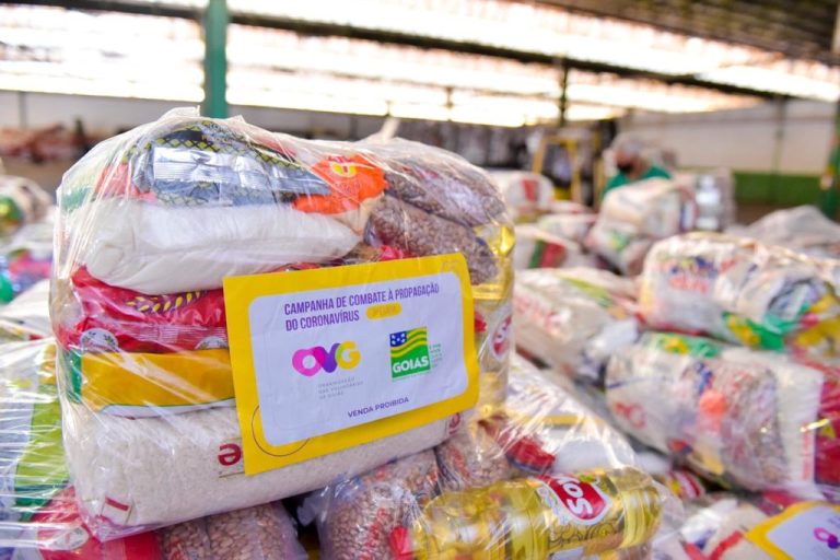 GOVERNO DE GOIÁS ENTREGA MAIS DE 153 MIL CESTAS BÁSICAS EM TODO O ESTADO