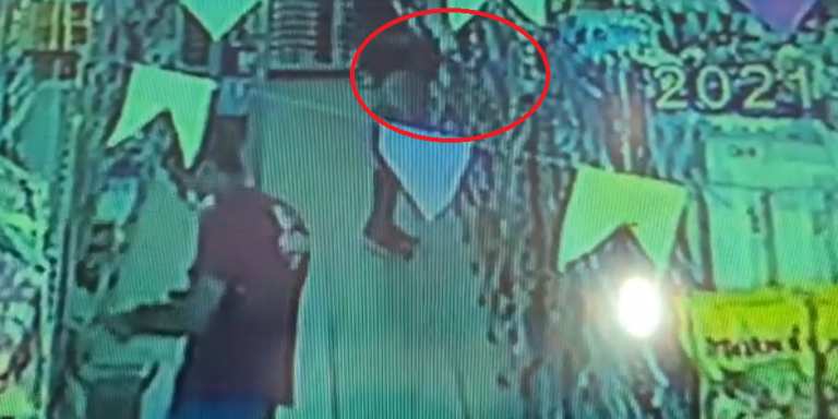 CÂMERAS DE MONITORAMENTO FLAGRAM INDIVÍDUO FURTANDO EM SUPERMERCADO NA SAÍDA PARA GOIANDIRA