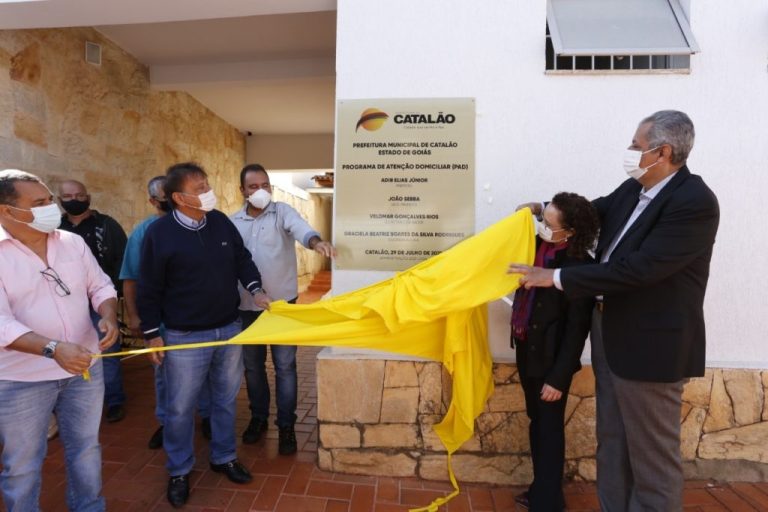 ENTREGUE A SEDE DO PROGRMA DE ATENÇÃO DOMICILIAR (PAD), EM CATALÃO