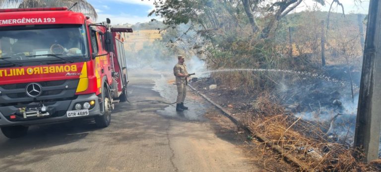 BOMBEIROS DE CATALÃO JÁ ATENDERAM MAIS DE 200 OCORRÊNCIAS DE INCÊNDIOS EM VEGETAÇÃO EM 2021