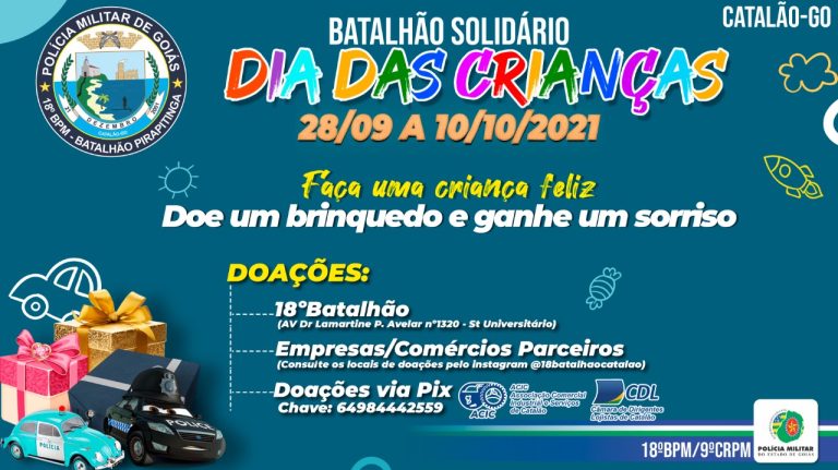 Começa nesta terça-feira (28) campanha para doação de brinquedos para o dia das crianças