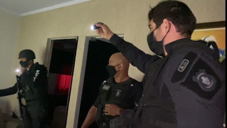 Polícia Civil deflagra mega operação contra o tráfico de drogas nesta quinta-feira (02), em Catalão